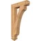 Ekena Millwork Legacy Arts & Crafts Smooth Bracket, Western Red Cedar, 3 1/2"W x 18"D x 30"H BKT04X18X30LEC03SWR - alternate 1